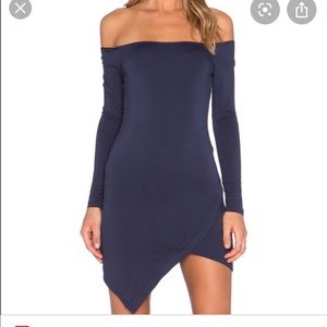 lovers + friends navy dress